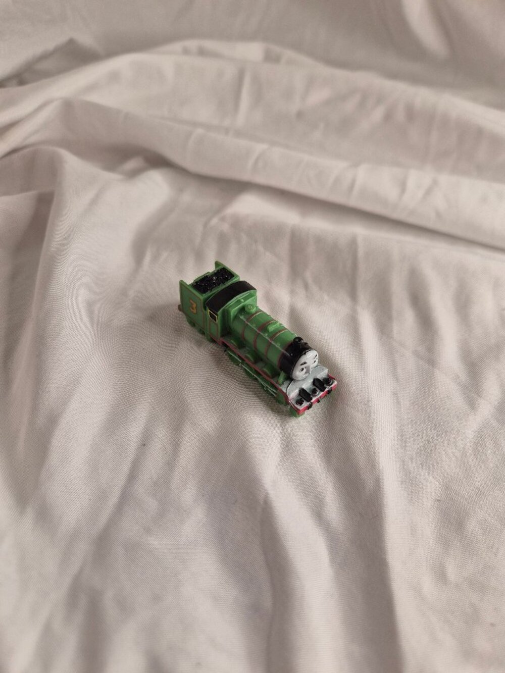 Vintage Henry the Green Engine Rubber Cake Topper Thomas & Friends Rare 90s PVC